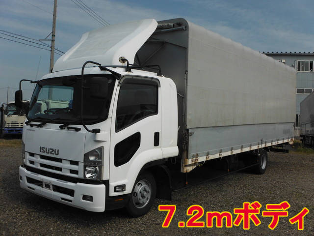 いすゞ フォワード 中型 幌車（ウィング式） PKG-FRR90S2(7917) 1枚目
