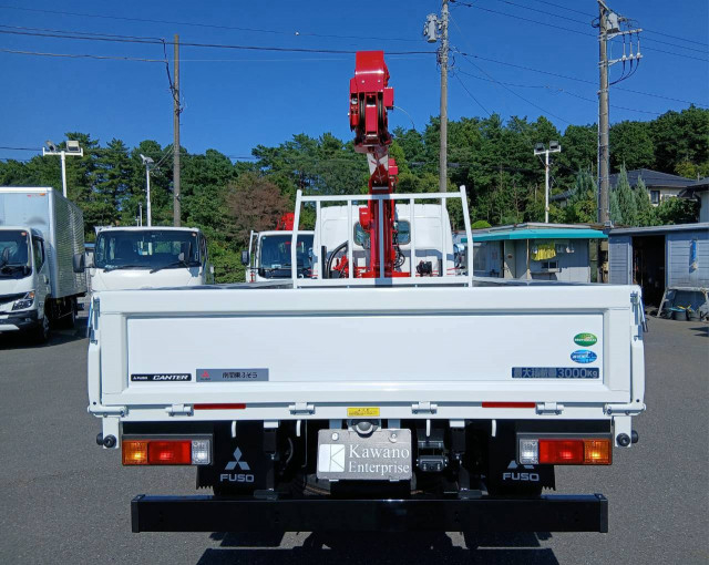 三菱ふそう キャンター 小型 平ボディ（クレーン付） 2RG-620331(111850) 11枚目