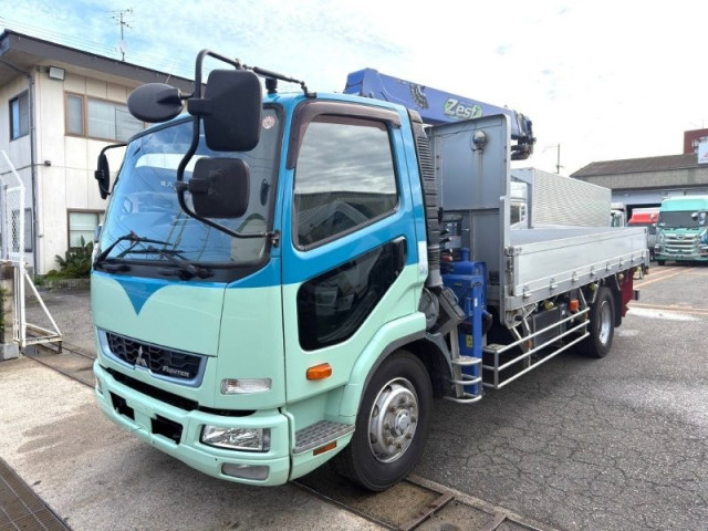 三菱ふそう ファイター 増トン 平ボディ（クレーン付） 2KG-FK72FZ(111608) 1枚目