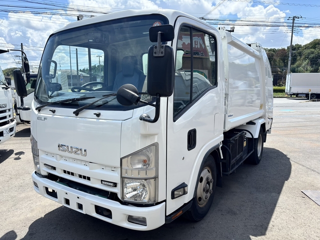 いすゞ エルフ 小型 塵芥車（プレス式） TKG-NMR85N(108828) 1枚目