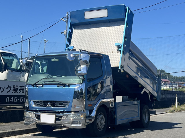三菱ふそう ファイター 増トン 土砂ダンプ QKG-FK62FZ(112511) 1枚目