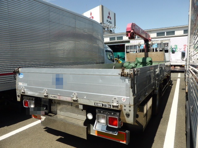 三菱ふそう ファイター 中型 平ボディ（クレーン付） PDG-FK61F(3059) 4枚目