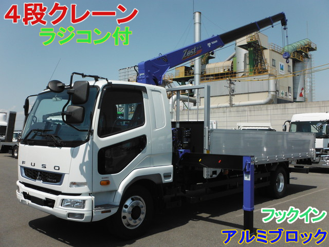 三菱ふそう ファイター 増トン 平ボディ（クレーン付） 2KG-FK62FZ(34784) 1枚目