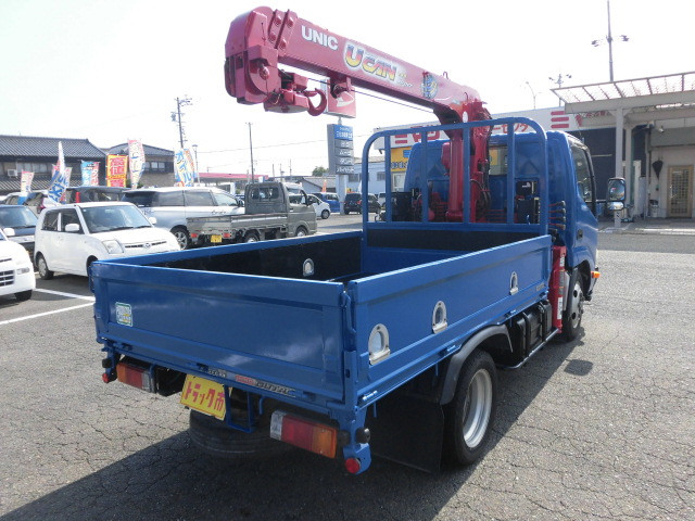 日野 デュトロ 小型 平ボディ（クレーン付） TKG-XZC605M(109172) 2枚目