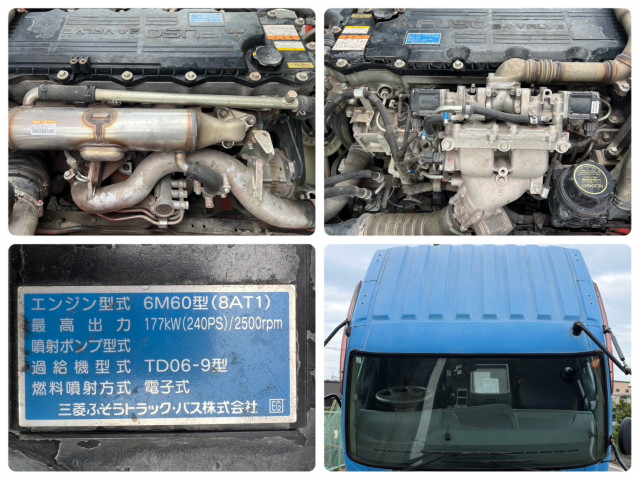 三菱ふそう ファイター 増トン コンテナ専用車 QKG-FK62FZ(113197) 19枚目