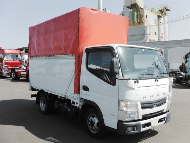 三菱ふそう キャンター 小型 幌車 TPG-FBA00(9196) 2枚目