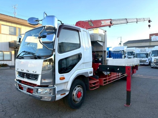 三菱ふそう ファイター 増トン 平ボディ（クレーン付） 2KG-FK62FZ(97813) 5枚目