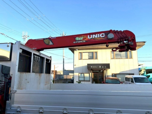 三菱ふそう ファイター 増トン 平ボディ（クレーン付） 2KG-FK62FZ(97813) 10枚目