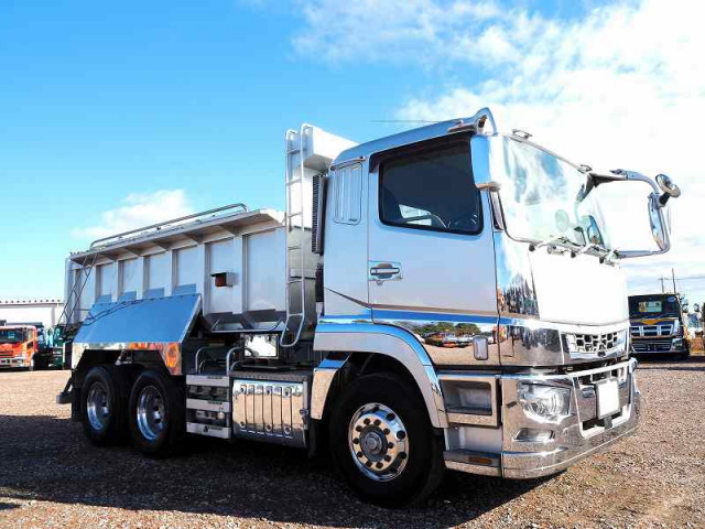 Mitsubishi Fuso super_great Large Soil dump 2PG-FV70HX(97835) 7枚目