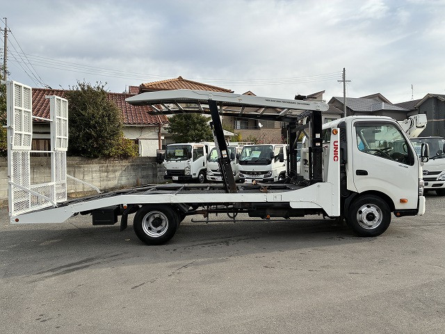 日野 デュトロ 小型 キャリアカー TKG-XZU720M(97845) 5枚目