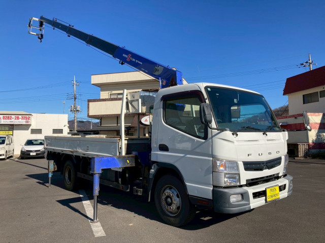 三菱ふそう キャンター 小型 平ボディ（クレーン付） TKG-FEB90(97888) 9枚目