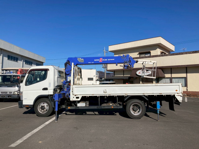 三菱ふそう キャンター 小型 平ボディ（クレーン付） TKG-FEB90(97888) 10枚目