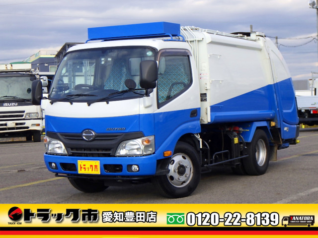 日野 デュトロ 小型 塵芥車（プレス式） TKG‐XZU600Ⅹ(97896) 1枚目