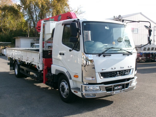 三菱ふそう ファイター 増トン 平ボディ（クレーン付） TKG-FK62FY(97900) 2枚目