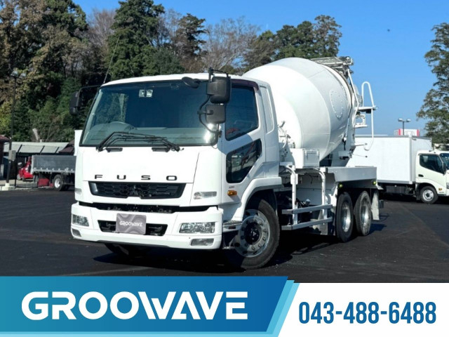 三菱ふそう ファイター 増トン ミキサー車 QDG-FQ62F(97904) 1枚目