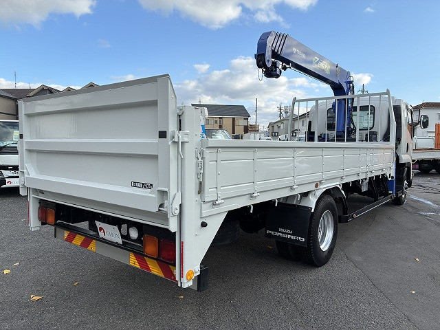 いすゞ フォワード 中型 平ボディ（クレーン付） TKG-FRR90S2(97911) 8枚目