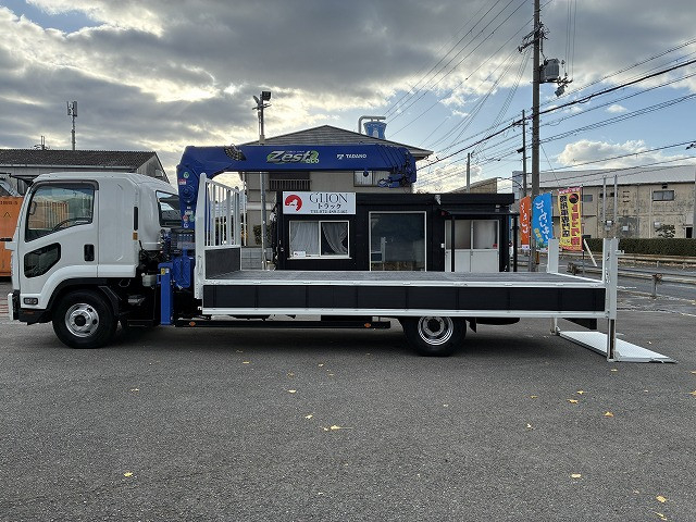 いすゞ フォワード 中型 平ボディ（クレーン付） TKG-FRR90S2(97911) 11枚目