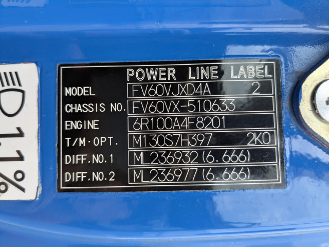 三菱ふそう スーパーグレート 大型 土砂ダンプ QKG-FV60VX(97918) 2枚目