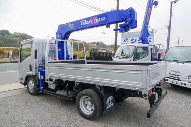 いすゞ エルフ 小型 平ボディ（クレーン付） TKG-NMR85N(97931) 5枚目