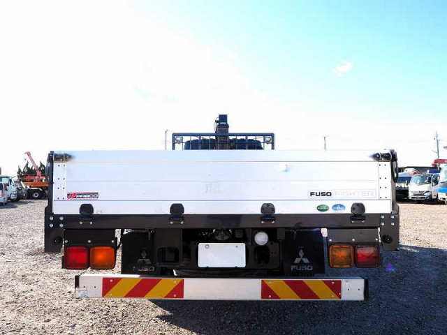 三菱ふそう ファイター 中型 平ボディ（クレーン付） TKG-FK61F(97934) 4枚目