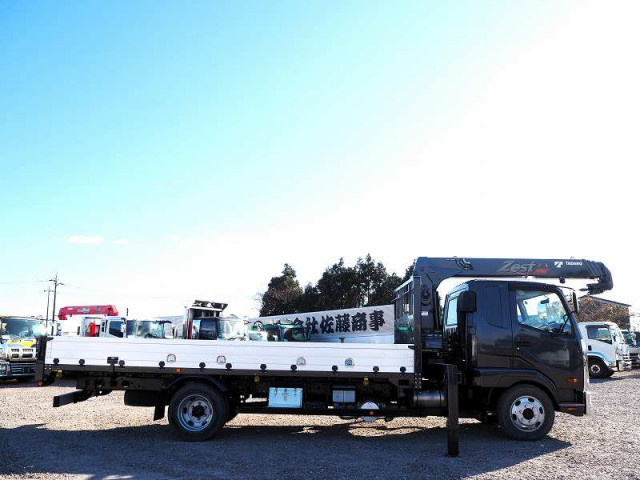 三菱ふそう ファイター 中型 平ボディ（クレーン付） TKG-FK61F(97934) 6枚目
