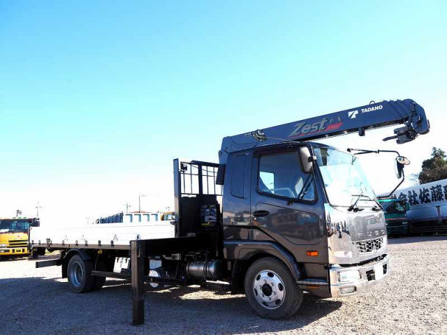 三菱ふそう ファイター 中型 平ボディ（クレーン付） TKG-FK61F(97934) 7枚目