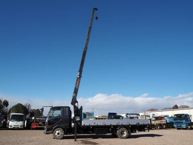 三菱ふそう ファイター 中型 平ボディ（クレーン付） TKG-FK61F(97934) 14枚目