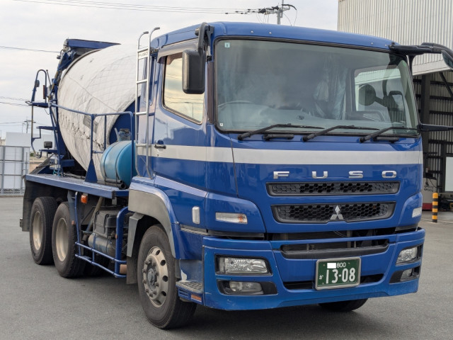 三菱ふそう スーパーグレート 大型 ミキサー車 QKG-FV50VX(97945) 3枚目