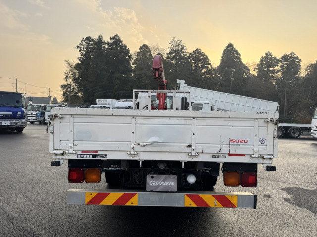 いすゞ フォワード 中型 平ボディ（クレーン付） TKG-FRR90S2(97947) 8枚目