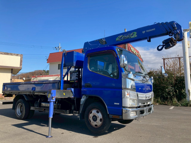 三菱ふそう キャンター 小型 平ボディ（クレーン付） TKG-FEA50(97953) 8枚目