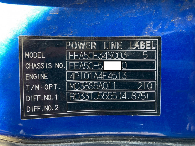 三菱ふそう キャンター 小型 平ボディ（クレーン付） TKG-FEA50(97953) 49枚目