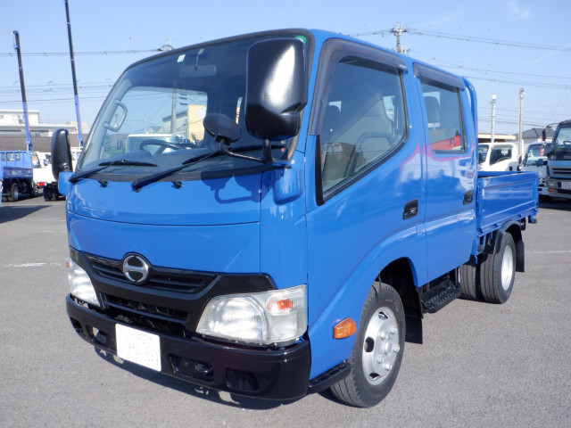 日野 デュトロ 小型 Wキャブ TKG-XZU605M(97967) 1枚目