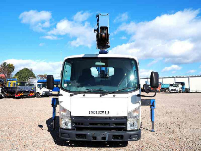 いすゞ エルフ 小型 平ボディ（クレーン付） TKG-NMR85AN(97977) 8枚目