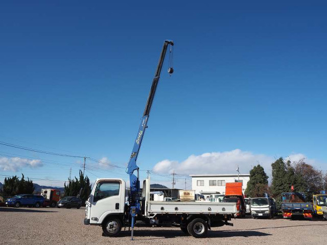 いすゞ エルフ 小型 平ボディ（クレーン付） TKG-NMR85AN(97977) 14枚目
