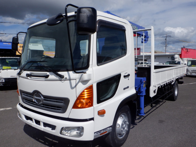 日野 レンジャー 中型 平ボディ（クレーン付） TKG-FC9JKAP(97990) 5枚目