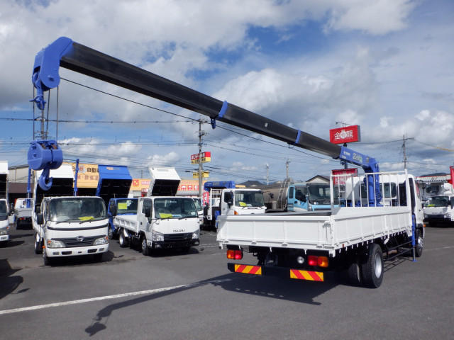 日野 レンジャー 中型 平ボディ（クレーン付） TKG-FC9JKAP(97990) 12枚目