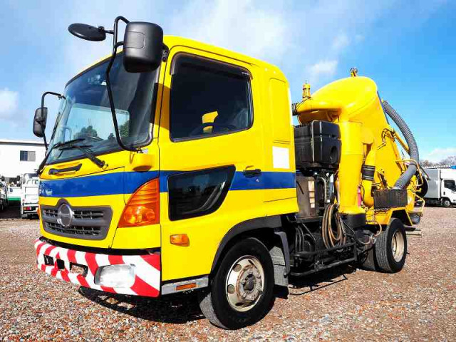 日野 レンジャー 中型 バキュームカー/糞尿車 BDG-FD7JDWA(97998) 1枚目