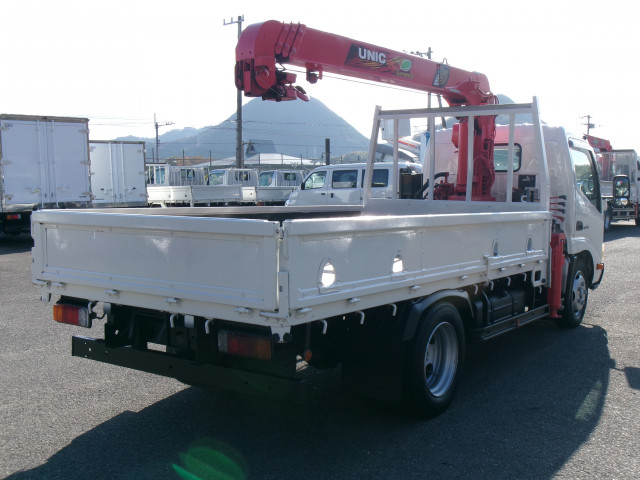 日野 デュトロ 小型 平ボディ（クレーン付） SKG-XZU650M(98002) 4枚目