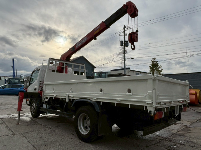 日野 デュトロ 中型 平ボディ（クレーン付） BKG-XZU344M(98007) 7枚目