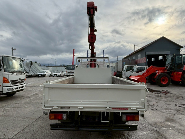 日野 デュトロ 中型 平ボディ（クレーン付） BKG-XZU344M(98007) 8枚目