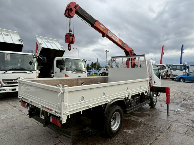 日野 デュトロ 中型 平ボディ（クレーン付） BKG-XZU344M(98007) 9枚目