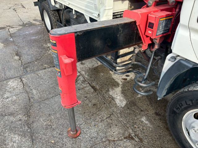 日野 デュトロ 中型 平ボディ（クレーン付） BKG-XZU344M(98007) 17枚目