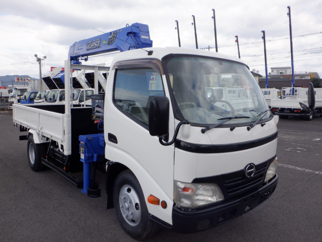 日野 デュトロ 小型 平ボディ（クレーン付） BKG-XZU344M(98023) 5枚目