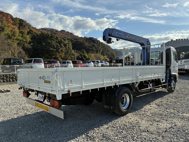 日野 レンジャー 中型 平ボディ（クレーン付） BKG-FC7JKYA(98024) 8枚目