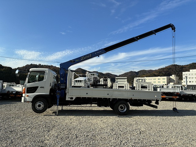 日野 レンジャー 中型 平ボディ（クレーン付） BKG-FC7JKYA(98024) 11枚目