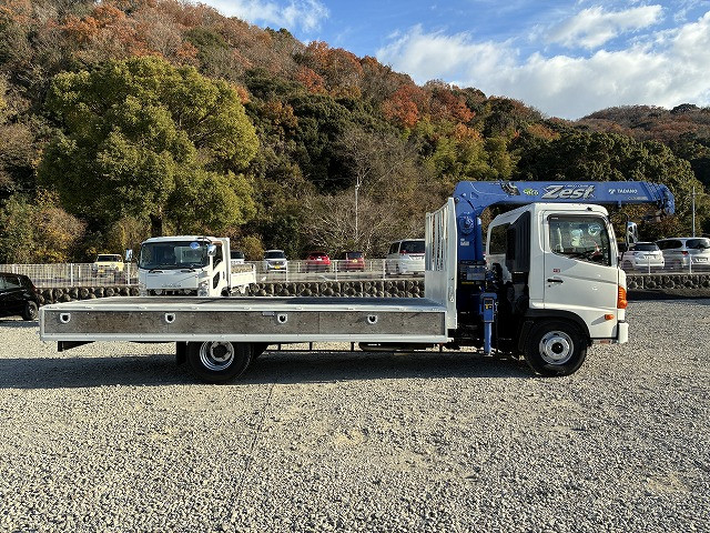 日野 レンジャー 中型 平ボディ（クレーン付） BKG-FC7JKYA(98024) 25枚目