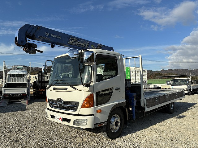 日野 レンジャー 中型 平ボディ（クレーン付） BKG-FC7JKYA(98024) 30枚目