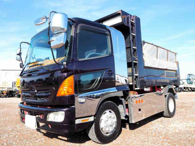 日野 レンジャー 増トン 土砂ダンプ BDG-FE7JEWA(98033) 1枚目