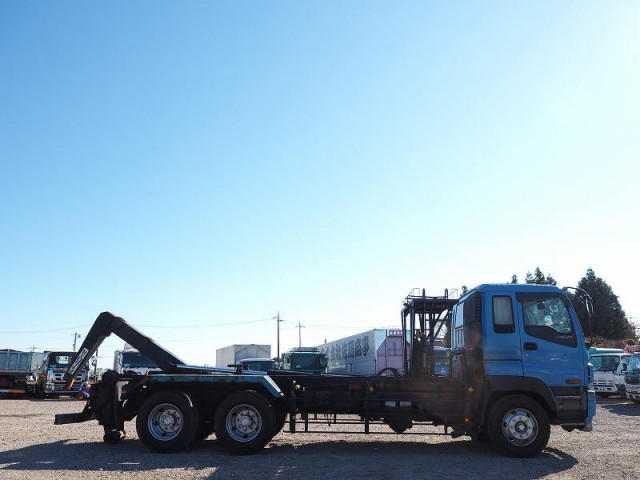 Isuzu giga Large Arm roll trucks PJ-CYZ77Q6(98036) 10枚目