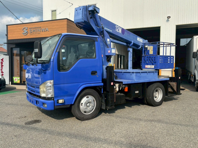 いすゞ エルフ 小型 高所作業車 BKG-NKR85N(98065) 8枚目